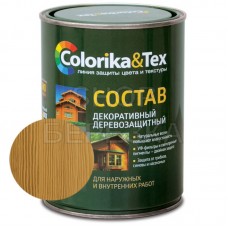 Состав деревозащитный орегон «Colorika & Tex» 0,8 л