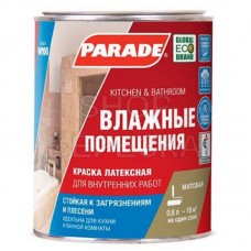 Краска латексная «PARADE» W100 база A 0,9 л